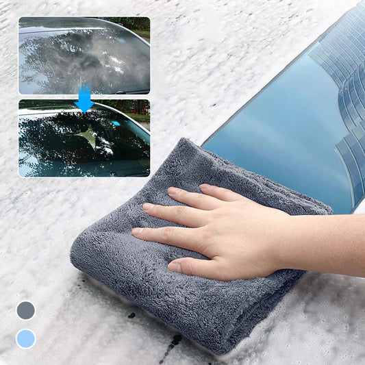 Thickened Absorbent Microfiber Cleaning Towel for Car