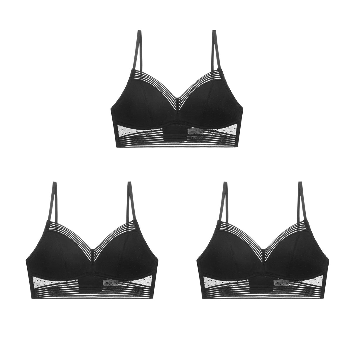 💞BUY 1 GET 3 PCS!!💞52%OFF Low Back Wireless Lifting Lace Bra