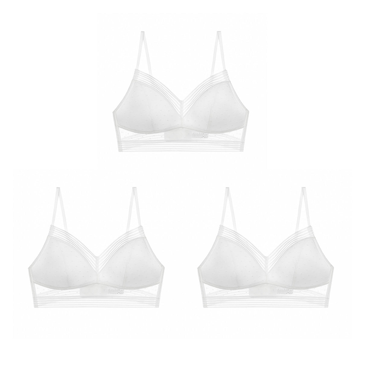 💞BUY 1 GET 3 PCS!!💞52%OFF Low Back Wireless Lifting Lace Bra