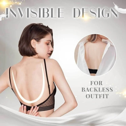 💞BUY 1 GET 3 PCS!!💞52%OFF Low Back Wireless Lifting Lace Bra