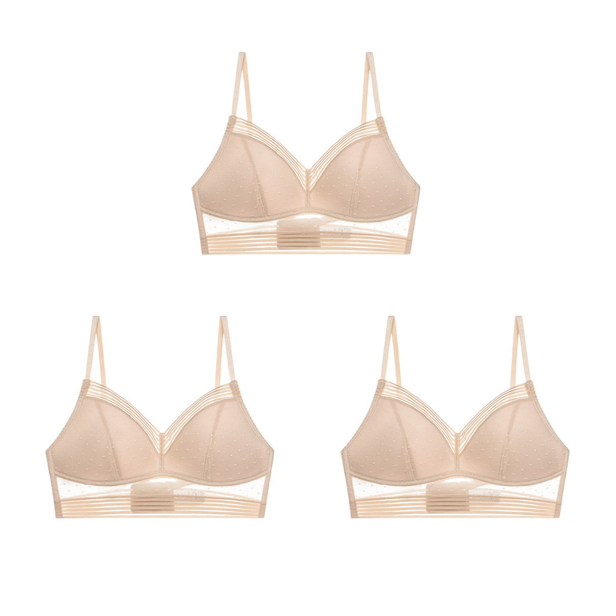 💞BUY 1 GET 3 PCS!!💞52%OFF Low Back Wireless Lifting Lace Bra