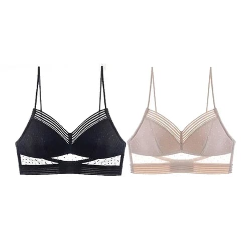 💞BUY 1 GET 3 PCS!!💞52%OFF Low Back Wireless Lifting Lace Bra