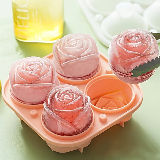 🔥Last Day Promotion 49% OFF🌹🧊3D Rose Shaped Ice Mold