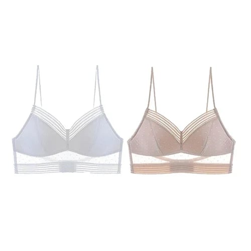 💞BUY 1 GET 3 PCS!!💞52%OFF Low Back Wireless Lifting Lace Bra