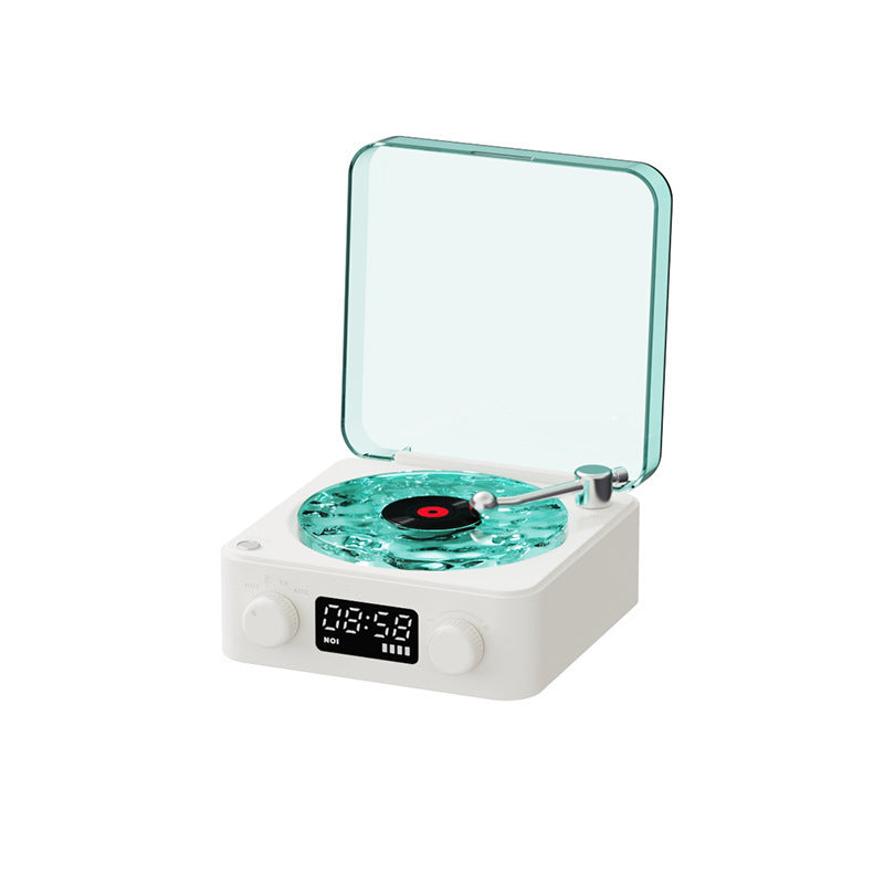 Multi-Function Retro Record Player Styled Natural Sleep Aid Sound Bluetooth Stereo