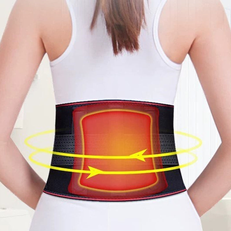 Electric Heating Waist Belt with Massage Function