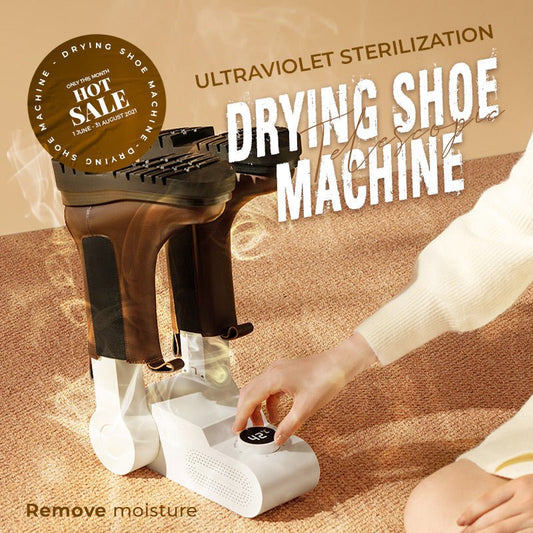 Retractable UV sterilizing shoe dryer