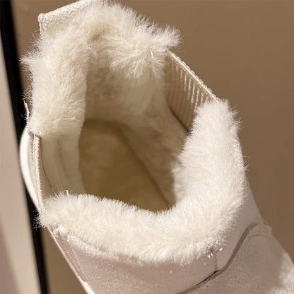 🔥Warme Schneestiefeletten mit dicker Sohle für Damen