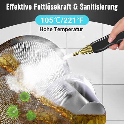 2500W Tragbarer Hochtemperatur-Dampfreiniger mit Druckbeaufschlagung