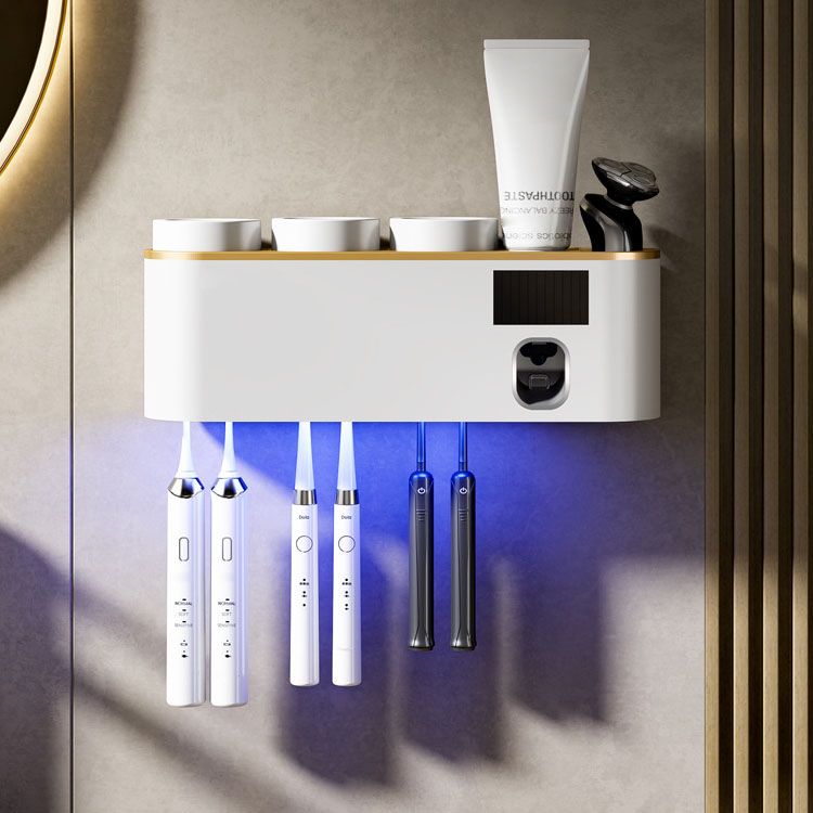 Smart UV Sterilizing Toothbrush Holder