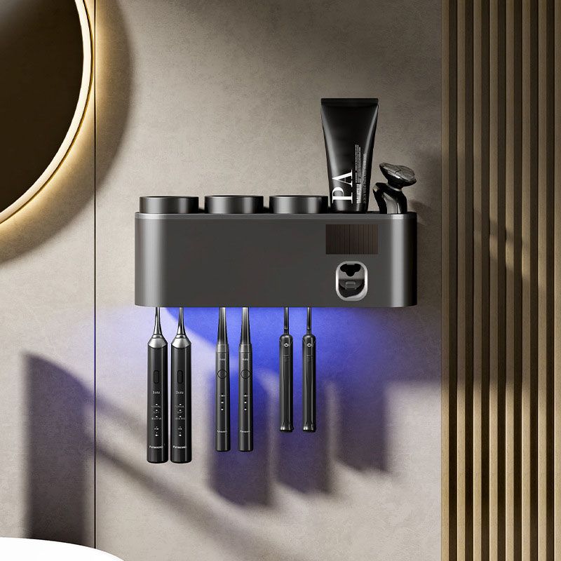 Smart UV Sterilizing Toothbrush Holder